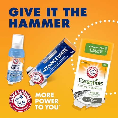 Arm & Hammer Essentials Deodorant Vanilla Sandalwood 4-Pack All-Day Natural Odor Protection