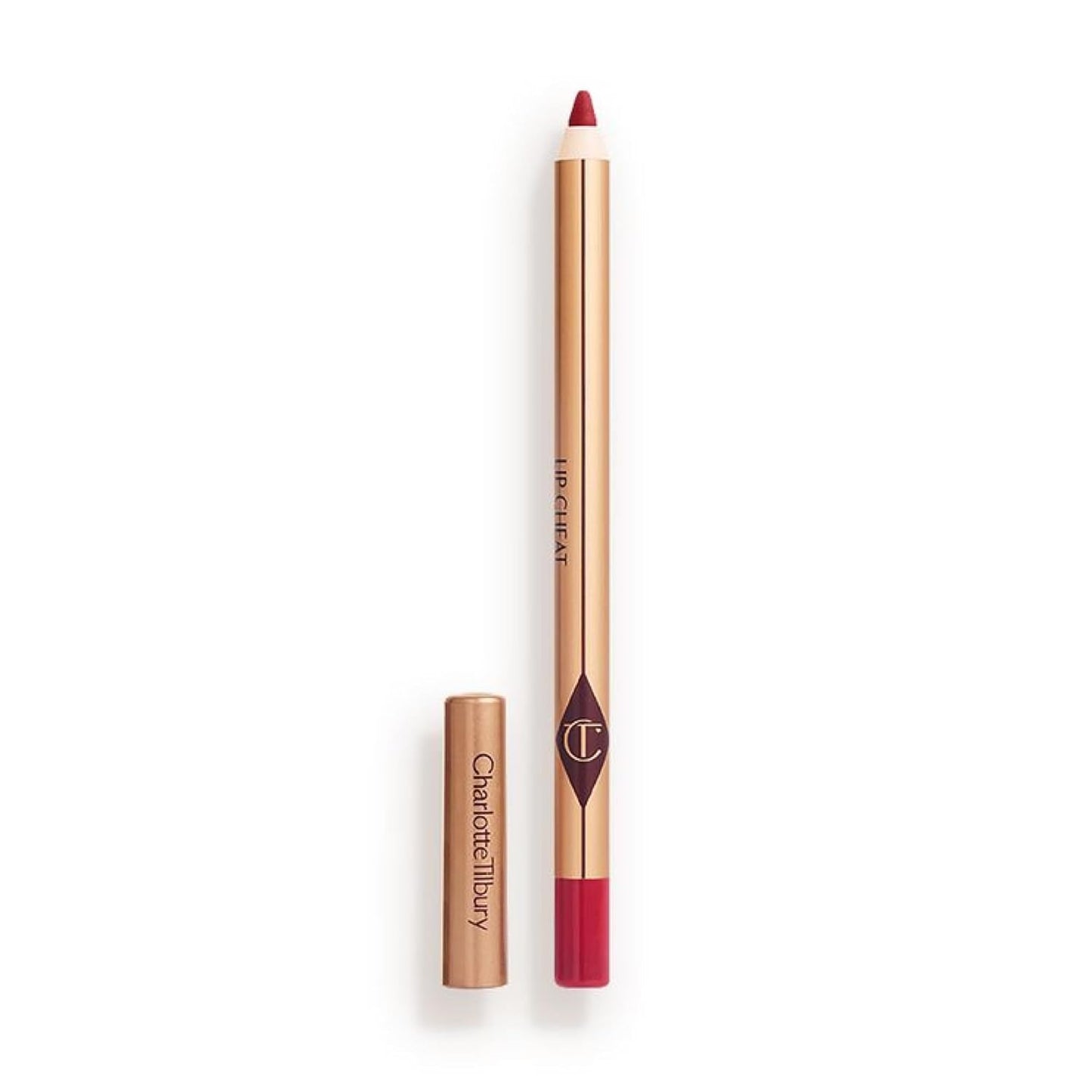 Charlotte Tilbury Lip Cheat Lip Liner Pencil - Define and Enhance Lips with Jojoba Oil | Waterproof & Smudge-Proof