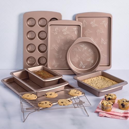 Dolly Parton Butterfly Square Cake Pan – Nonstick Carbon Steel 9x9
