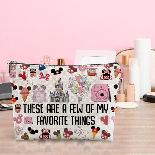 Large Capacity Fairy Tale Makeup Bag - Waterproof Cosmetic Organizer