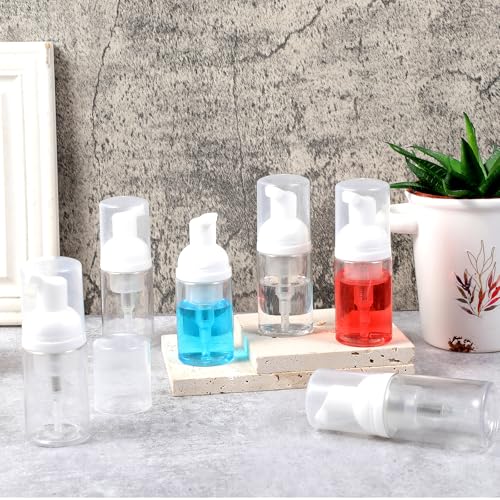 30ml Foam Pump Bottles - 24 Pack Travel Soap Dispenser
