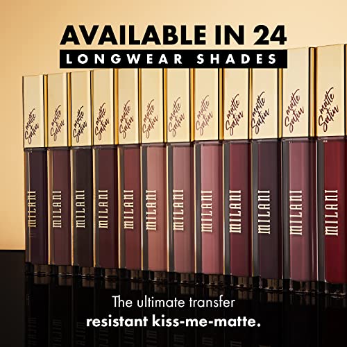 Milani Amore Matte Lip Crème - Covet Long-Lasting Liquid Lipstick