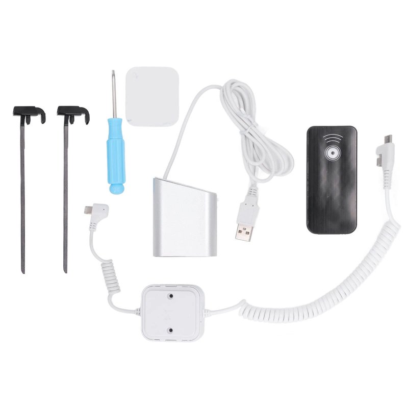 Diohce Cell Phone Anti-Theft Display Stand with Charging Function and 95‑120dB Security Alarm Design for Cell Phones Tablets Electronic Product Commercial Display and (for iOS)