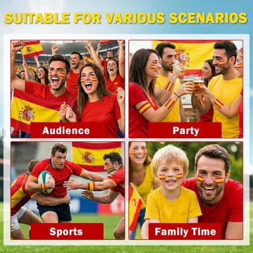 Sports Face Paint Stick - Red Yellow for Game Day Makeup