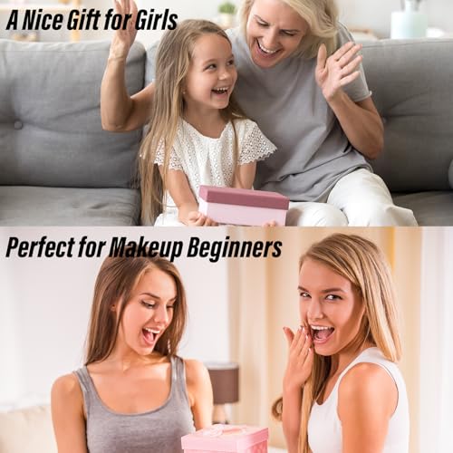 All-in-One Professional Makeup Kit with Cosmetic Bag for Beginners