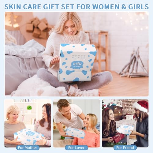 Milk Skincare Set for Girls - Acne Relief & Daily Moisturizing