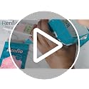 Renfio 1.75 Oz Holographic Heart-Laser Pink Glitter for Crafts