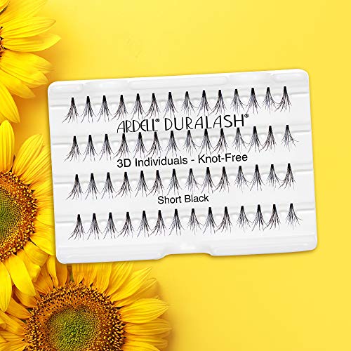 Ardell Individual Lashes Trios - Long Black DIY Lash Clusters (4-Pack)