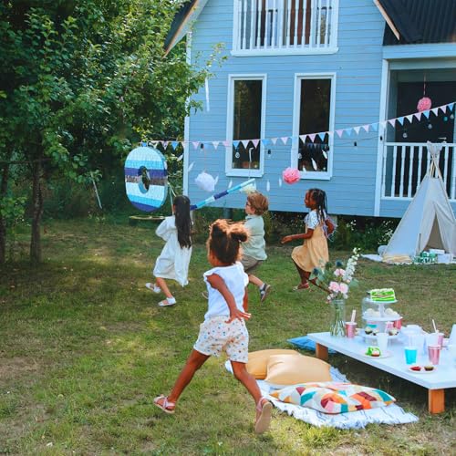 30 Inch PVC Piñata Stick Kit with Blindfold & Confetti