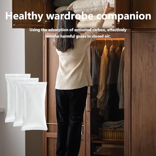 Activated Charcoal Shoe Deodorizer Bags - 16 Pack Odor Eliminators