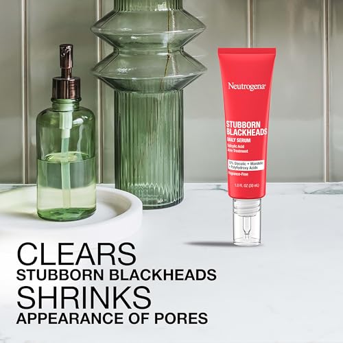Neutrogena Stubborn Blackheads Daily Acne Serum, 1 fl oz