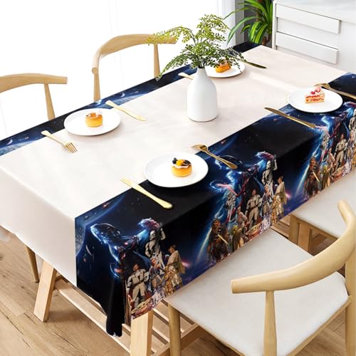 Star Wars Disposable Tablecloths - 2 Pack 70"x42" for Kids' Parties