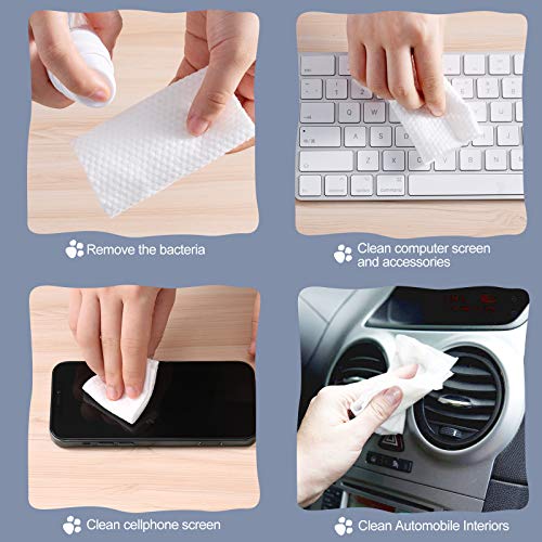 Optxpnd Disposable Face Cloths 2 Pack Thicker & Larger Facial Towelettes for Cleansing
