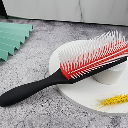 Betued 9-Row Anti-Static Detangling Brush for Curly and Wavy Hair