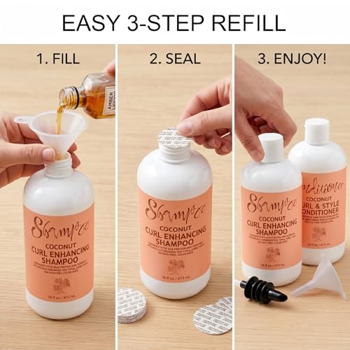 SpareCruise Hidden Liquor Shampoo Bottles - 32oz Discreet Travel Flasks