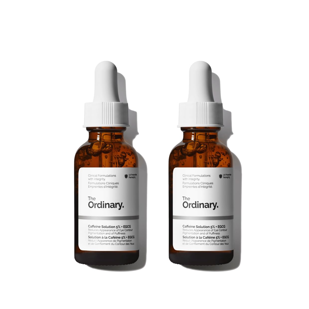 Caffeine Eye Serum - The Ordinary 5% + EGCG Depuffing Formula for Dark Circles | Brightening & Refreshing 30ml