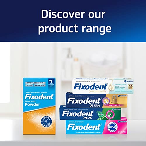 Fixodent Plus Scope Precision Hold & Seal Denture Adhesive Cream, 2 oz