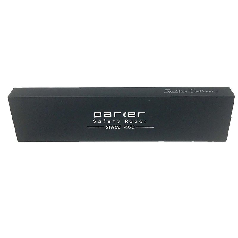 Parker SRW Professional Stainless Steel Barber Razor with 100 Premium Blades – Replaceable Blade Straight Razor for Precision Grooming, Men’s Shaving & Barbershop Use | Iconic Brand