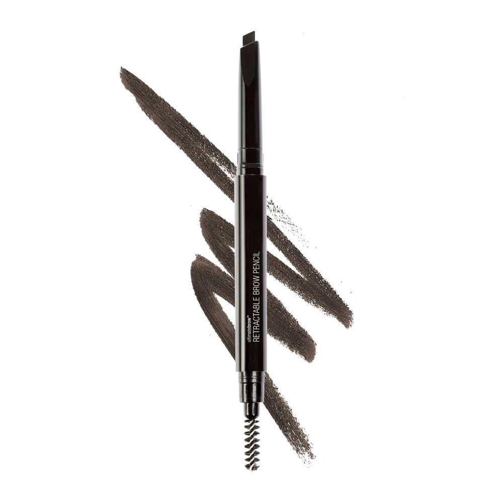 Ultimate Eyebrow Retractable Definer Pencil - Ash Brown | Dual-Sided Brush & Fine Tip for Perfect Brow Definition