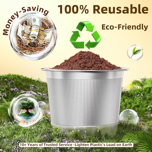 Reusable K Cups for Keurig 1.0 - Stainless Steel, BPA-Free