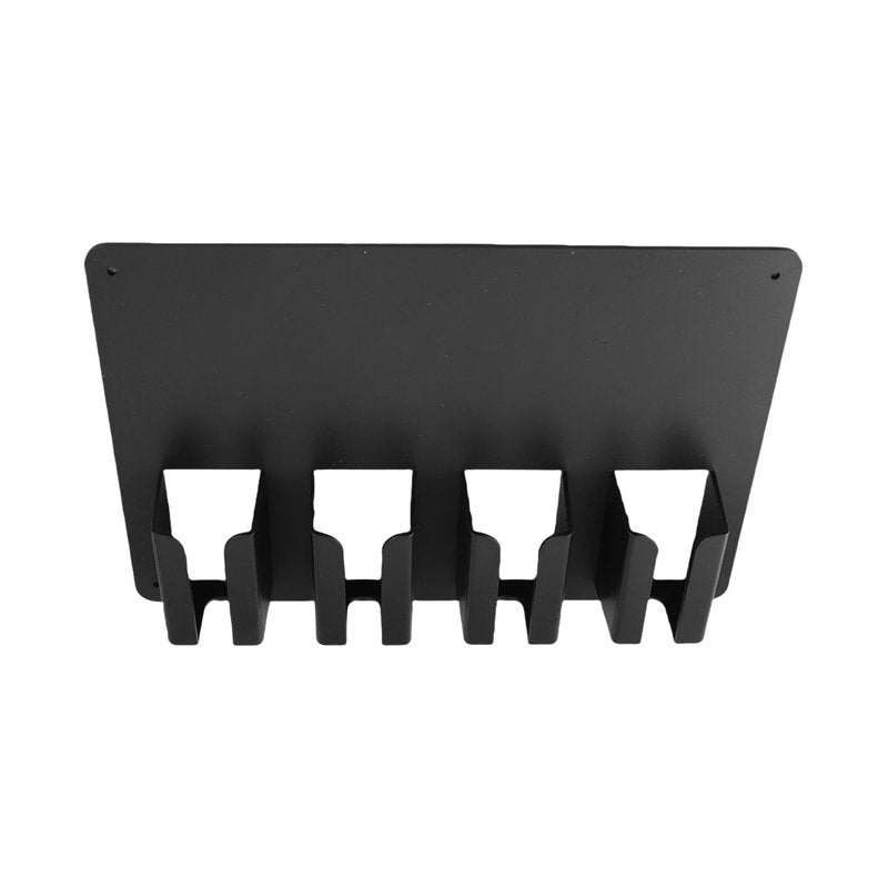 Dioche Hair Clipper Rack - Wall Mounted Storage for 4 Clippers - Easy to Assemble and Versatile Holder for Barber Shop and Home Use - Sturdy Design, Keeps Your Workspace Organized