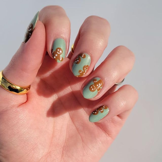 duri Nail Polish 776 Peace And Love - Golden Shimmer Mint Green 0.45 Fl Oz