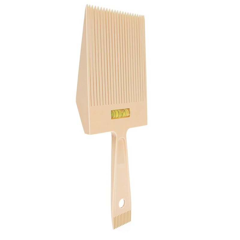 Flat Top Comb Hair Comb Styling Accurate Cutting Hair Trim Accessories Comb with level Bang Liquid Oil Hairdressing Tool For Men Salon Barber