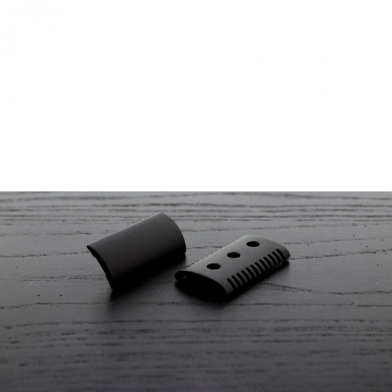 WCS DE Razor Head, Open Comb, Black