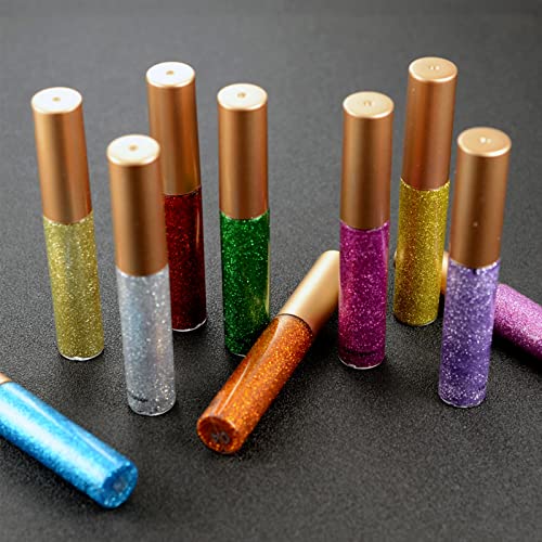 Glitter Eyeliner - Waterproof Long-Lasting Liquid Eye Makeup