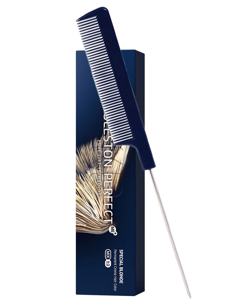 Koleston Perfect ME+ Medium Brown Ash Hair Color - Permanent Creme Dye 2oz | Includes Tail Comb