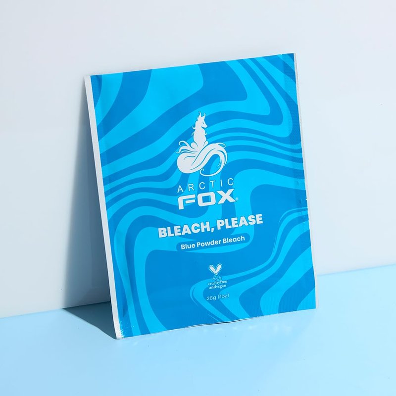 Arctic Fox Blue Hair Bleach - Anti-Brass Vegan Quick Lightener | 1 oz
