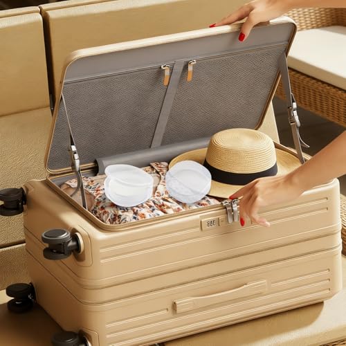 Travel Cotton Pad Holder - 4Pcs Portable Cosmetic Dispenser