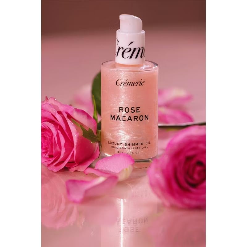 Body Oil - Rose Macaron Scent - Nourishing 3 fl oz Moisturizer