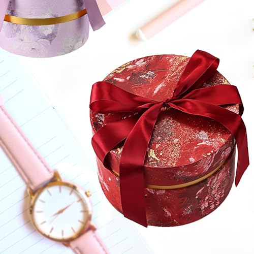Large 6-inch Body Powder Puff with Storage Container - Soft Cosmetic Applicator