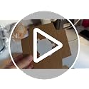 Bakepacker Auto-Pop Cupcake Boxes - 30 Pack, Brown, 3.5"