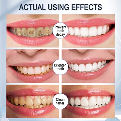 Whitening Foam Toothpaste - 2PCS Blueberry & Mint Formula for Deep Cleaning