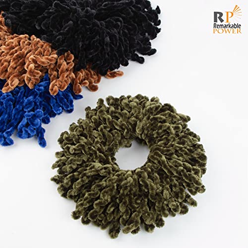 4 Pack Volumizing Hair Scrunchie Hijab Volumizer Headwear Big Hairband