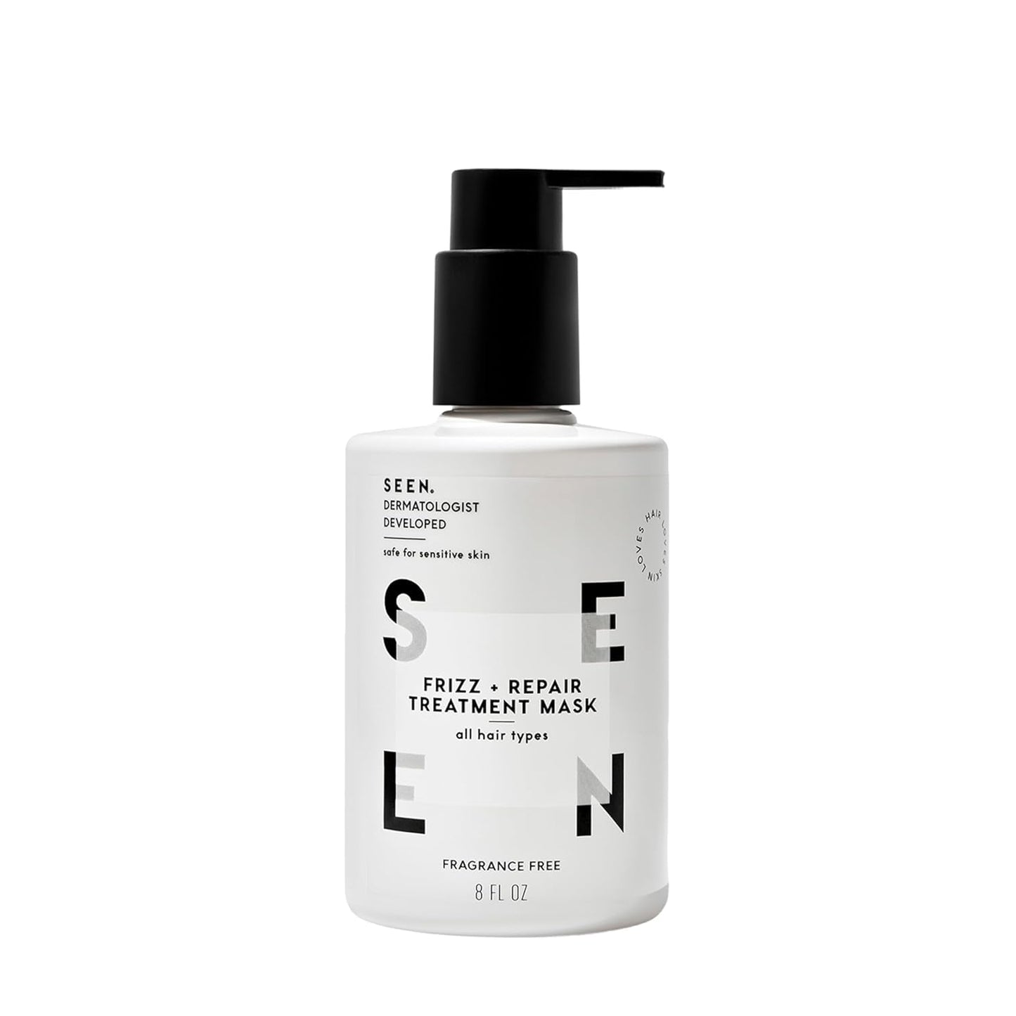 Frizz Repair Treatment Mask - Nourishing Formula for Stronger, Smoother Hair | Safe for Sensitive Skin