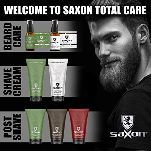 Saxon Fragrance-Free Beard Oil - Natural Conditioning & Hydrating Blend
