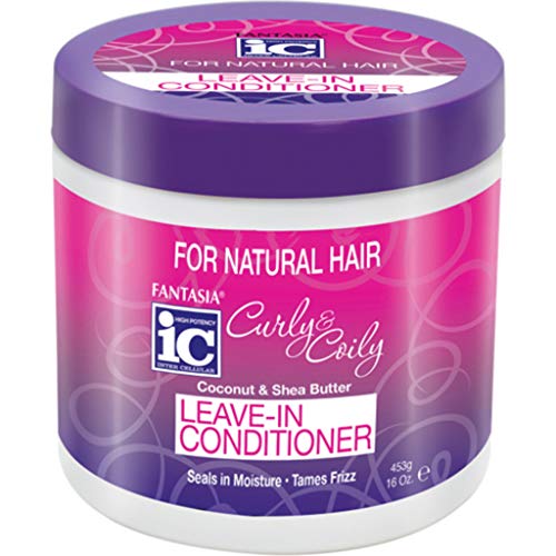 Fantasia Curly & Coily Leave-in Conditioner 16oz Moisturizing Hair Treatment