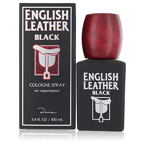 Dana English Leather Black Cologne Spray 3.4 Fl Oz / 100 Ml for Men