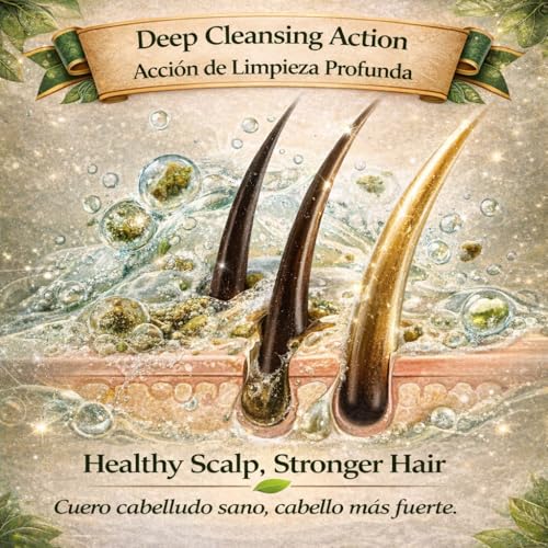 HIGH SUPREME Organic Bergamot Shampoo with Aloe Vera & Rosemary, 16.9 fl oz