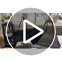 Adjustable Purse Display Stand - Black Tabletop Rack for Handbags