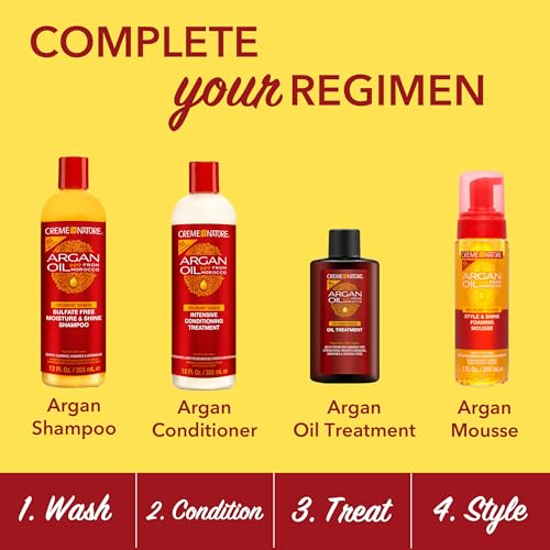 Creme of Nature Argan Oil Treatment for Hair, 3 fl oz