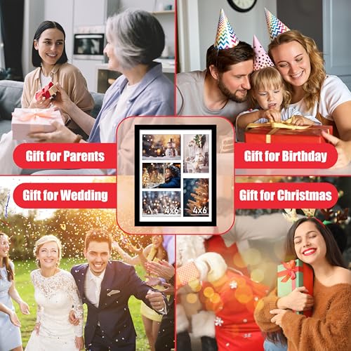 VIOLABBEY 11x14 Collage Picture Frame - 2 Pack for Five 4x6 Photos