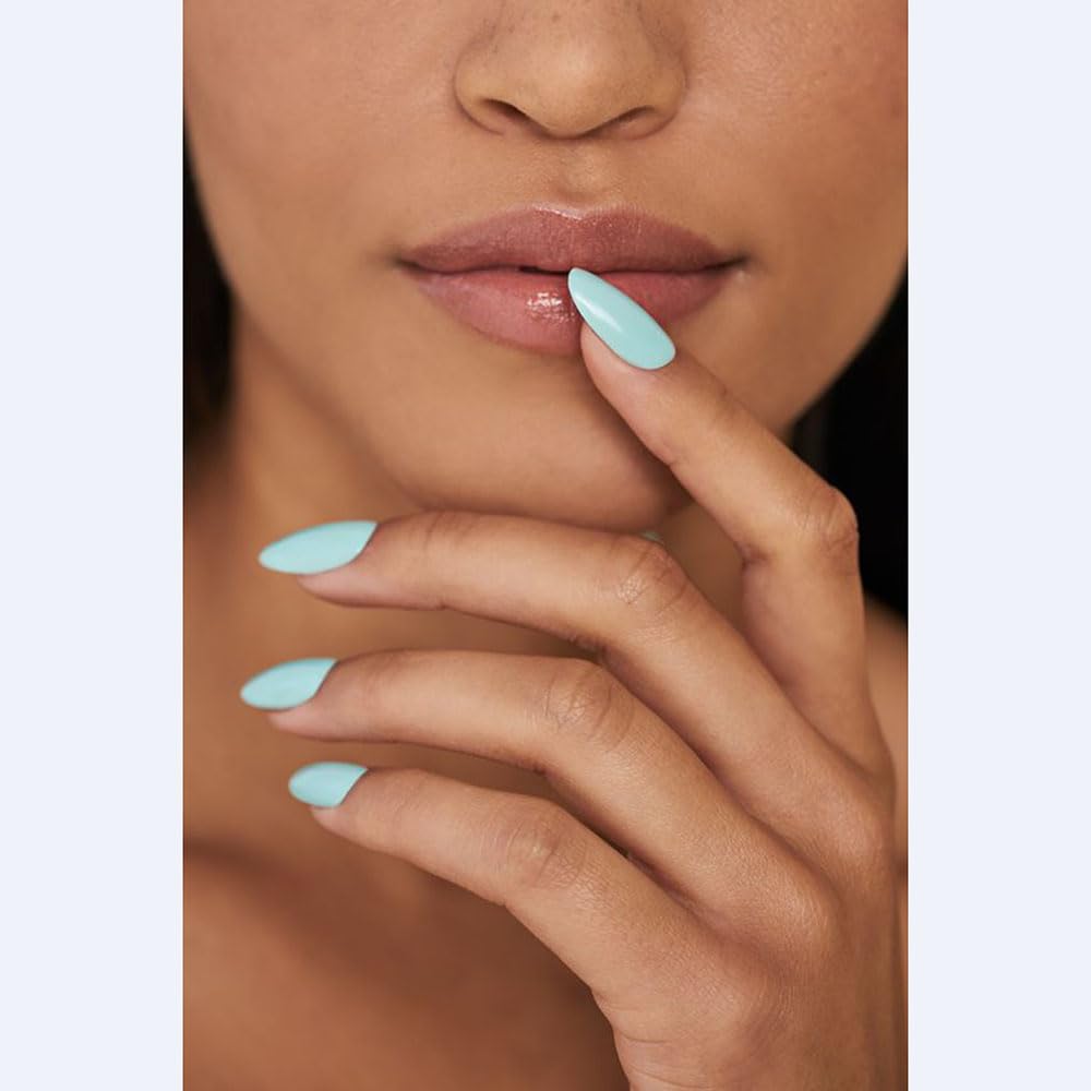 Colorful Cat Eye Press-On Nails - 24 Pcs Short Almond Acrylic Tips | Rainbow Glitter Design