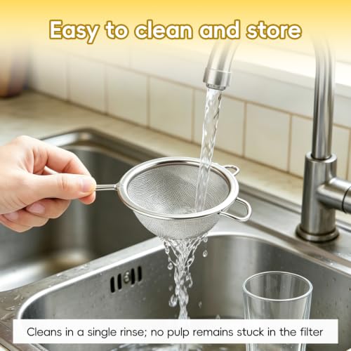 304 Stainless Steel Juice Strainer for Nama J2 - Mini Fine Mesh Filter