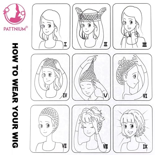 PATTNIUM Mixed Blonde Long Wavy Wigs for Men Cosplay Halloween Costume Party