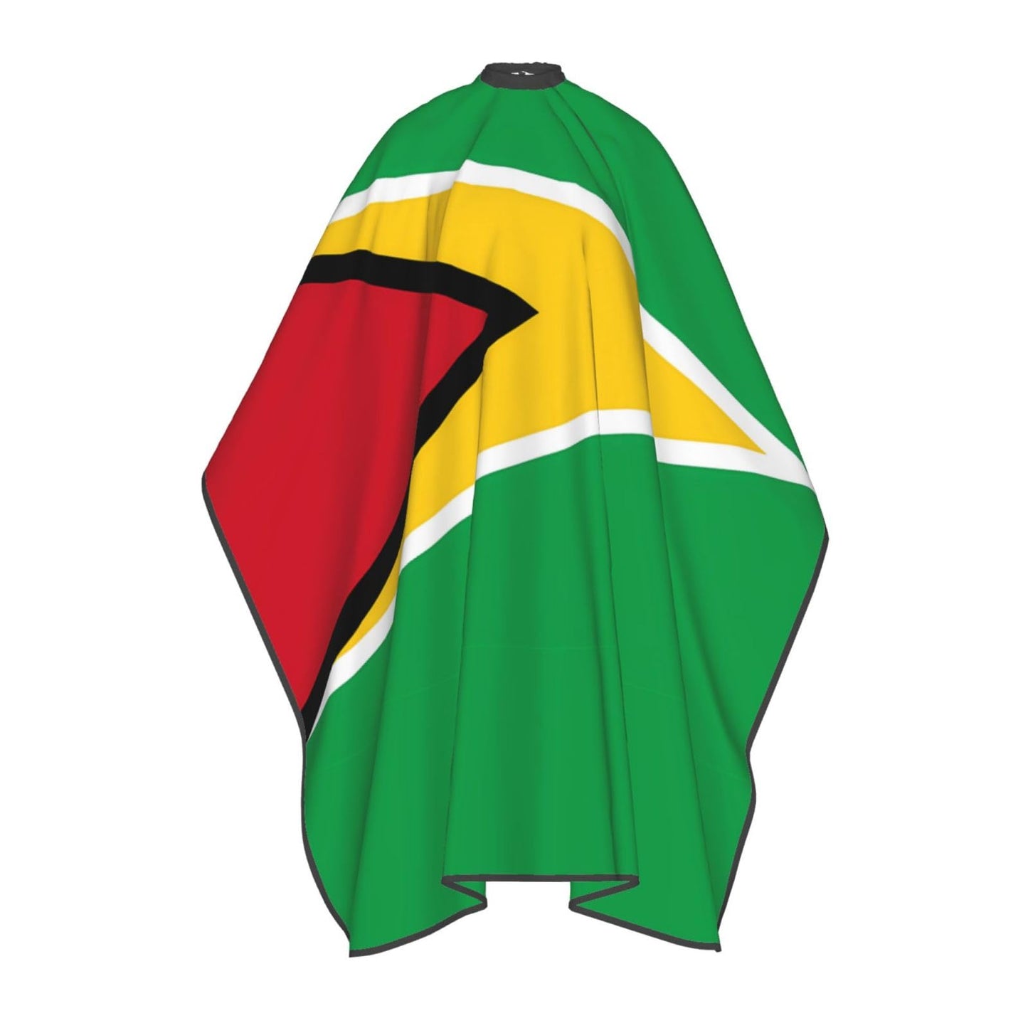Guyana Flag Hair Cutting Barber Cape Hair Salon and Dyeing Styling Cloth for Women/Men