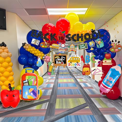Back to School Decorations Kit - 78pcs Party Supplies Set